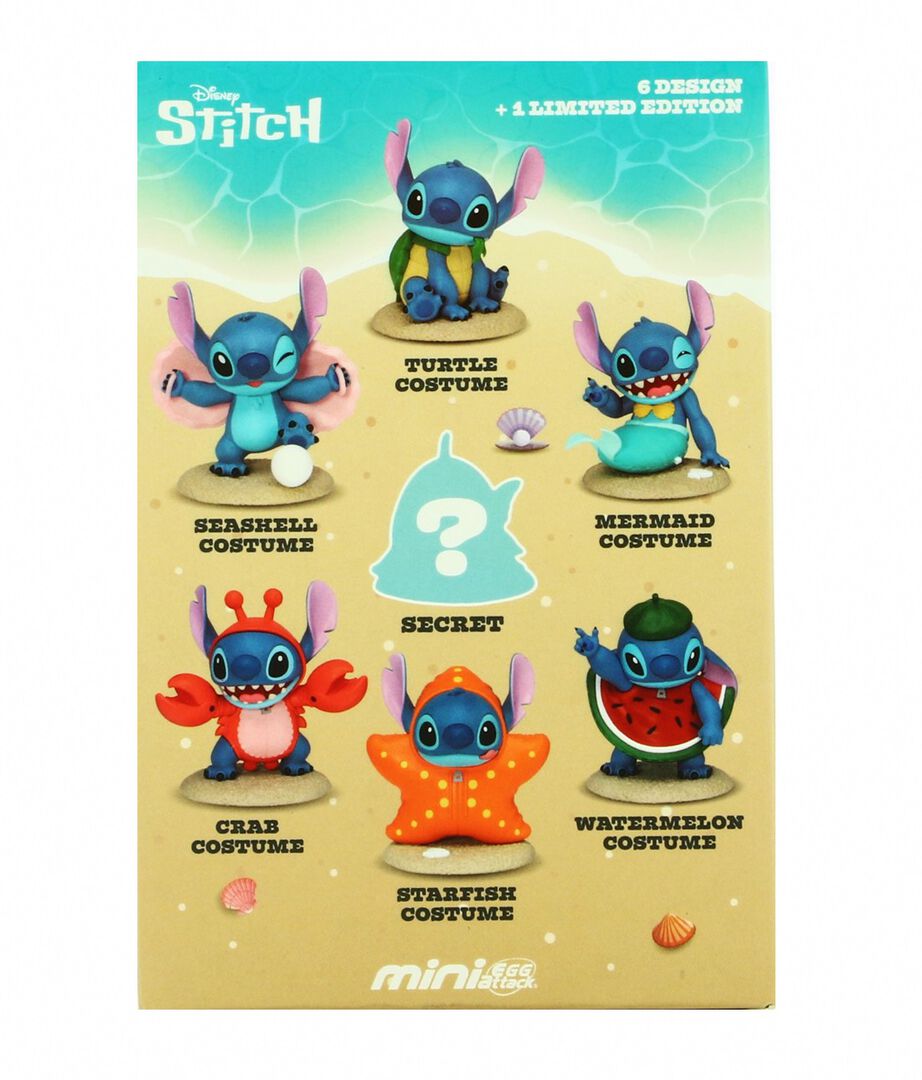 Figurine Blind Box | Lilo & Stitch |  Mini Egg Attack Stitch Summer Dress Up Ser