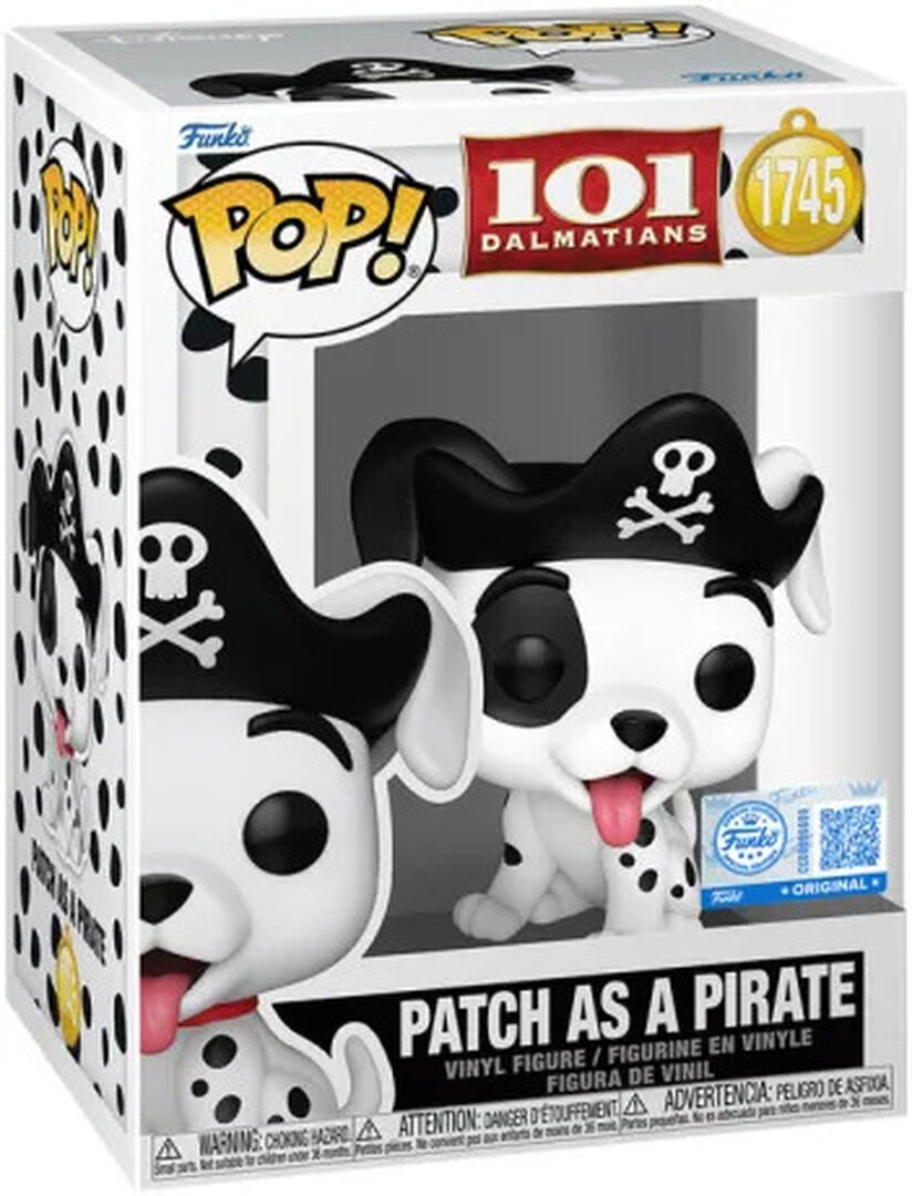 Figurine Funko Pop! | 101 Dalmatiens | Patch (pirate Costume)