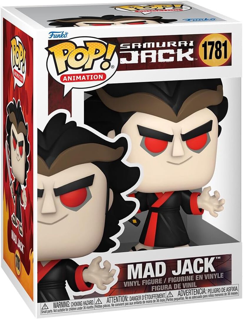 Figurine Funko Pop! N&deg;1781 | Samurai Jack ? Mad Jack