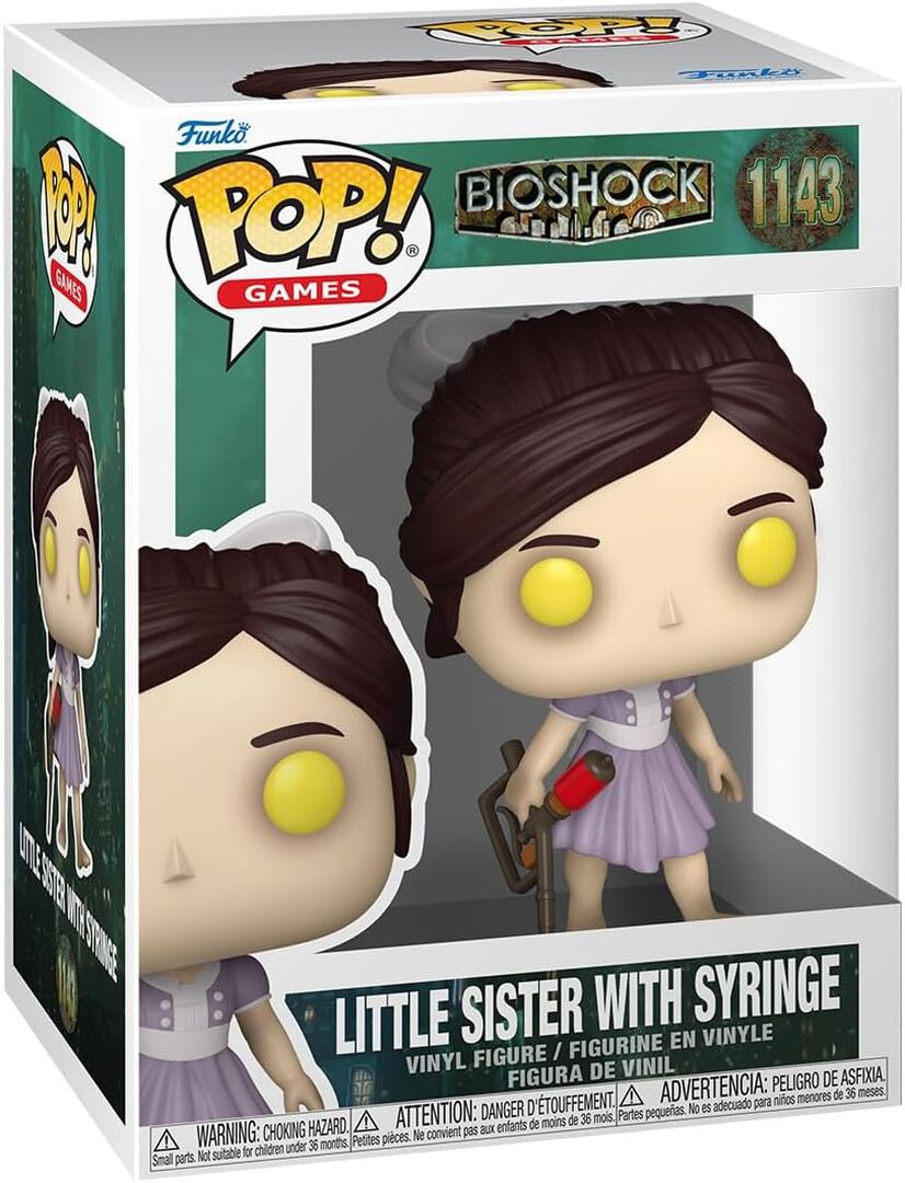 Figurine Funko Pop! N&deg;1143 | Bioshock | Little Sister Avec Syringe