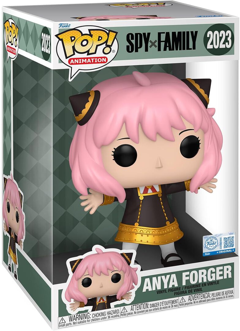 Figurine Funko Pop! Jumbo N&deg;2023 | Spy X Family | Anya