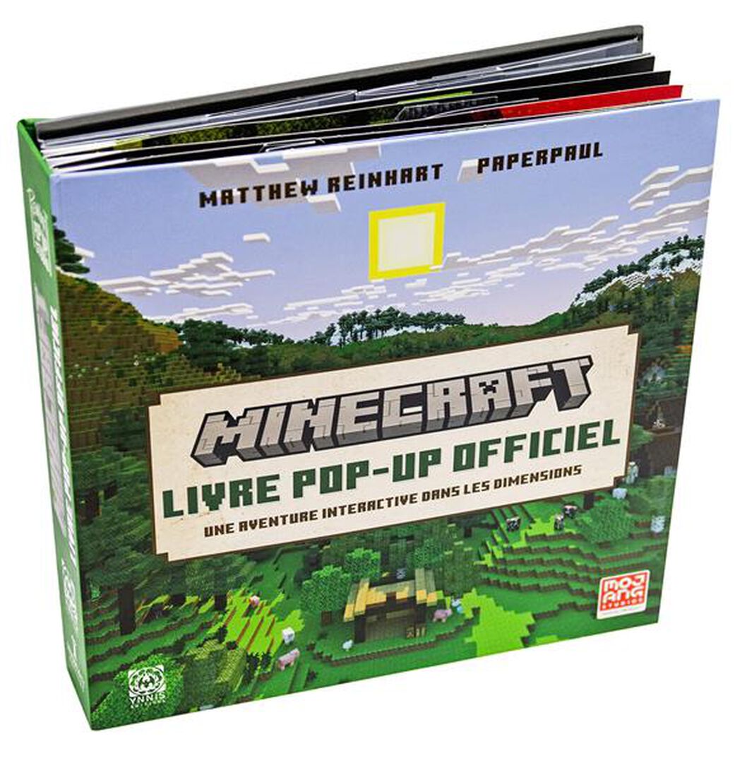 Livre | Minecraft | Le Pop-up Officiel