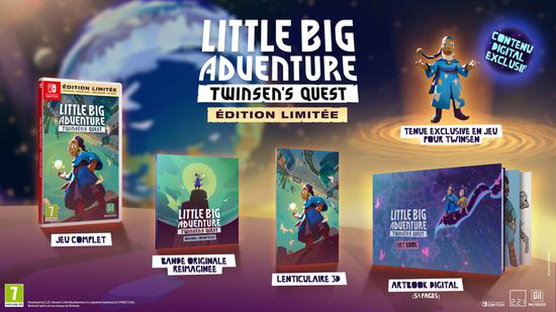 Little Big Adventure Twinsen's Quest Limited Edition
