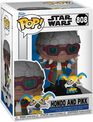 Figurine Funko Pop! & Buddy N&deg;808 - Star Wars: Clone Wars - Hondo & Pikk