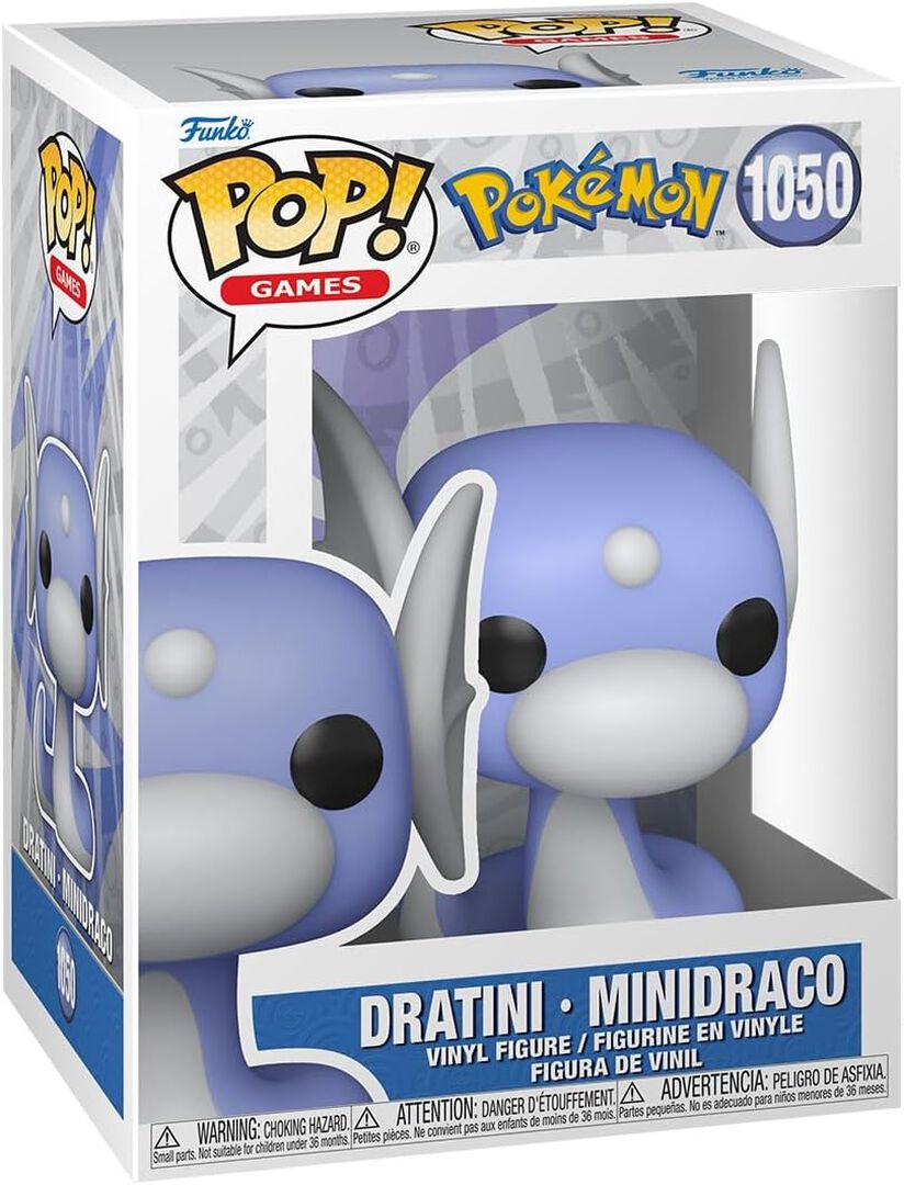 Figurine Funko Pop! N&deg;1050 | Pokemon | Dratini | Minidraco