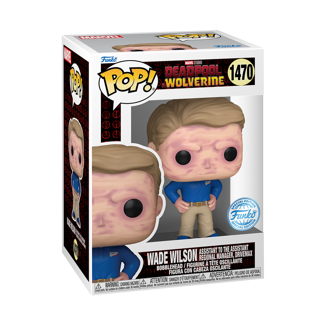 Figurine Funko Pop! N&deg;1470 | Marvel | Deadpool 3 | Deadpool (alt)