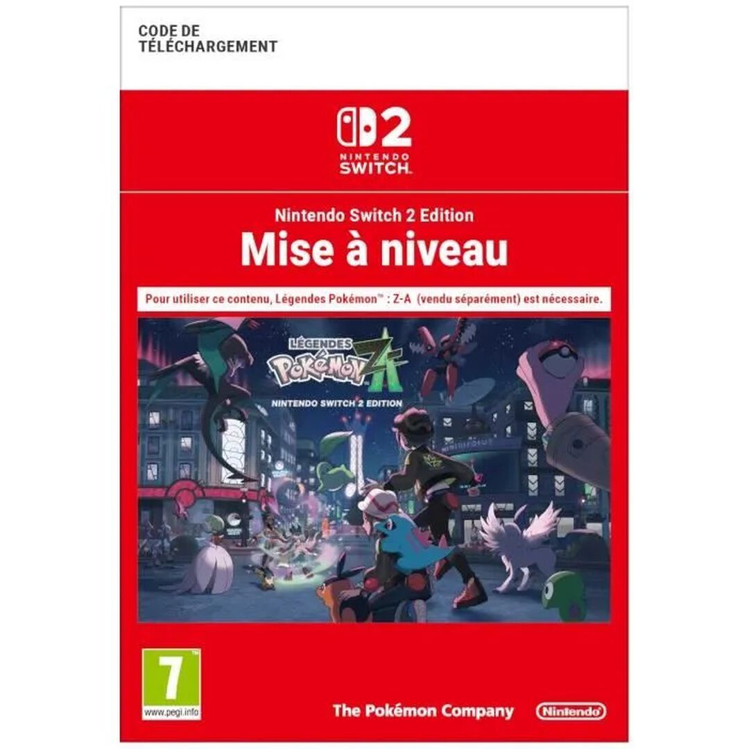 Pokemon Legends Za | Mise &agrave; Niveau Nintendo Switch 2