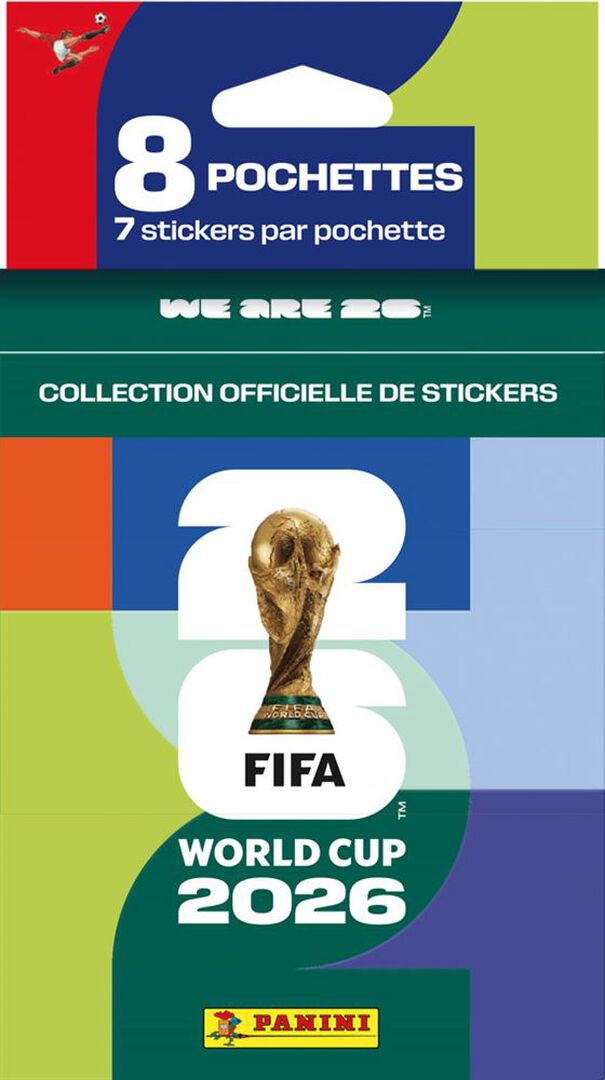 Pochette 8 X Blisters (sticker) | Panini | Coupe Du Monde De La FIFA 26