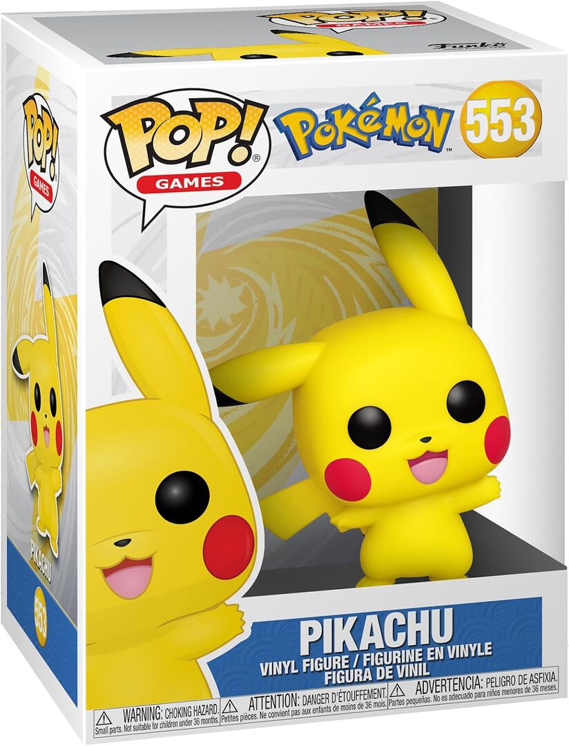 Figurine Funko Pop! N&deg;553 | Pokemon | Pikachu