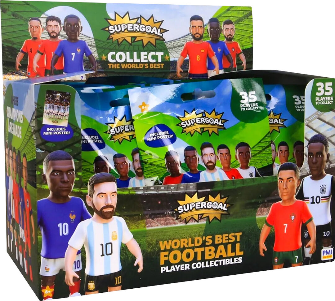 Figurine Mystere | Supergoal | Figurine Football Surprise (7 Cm)