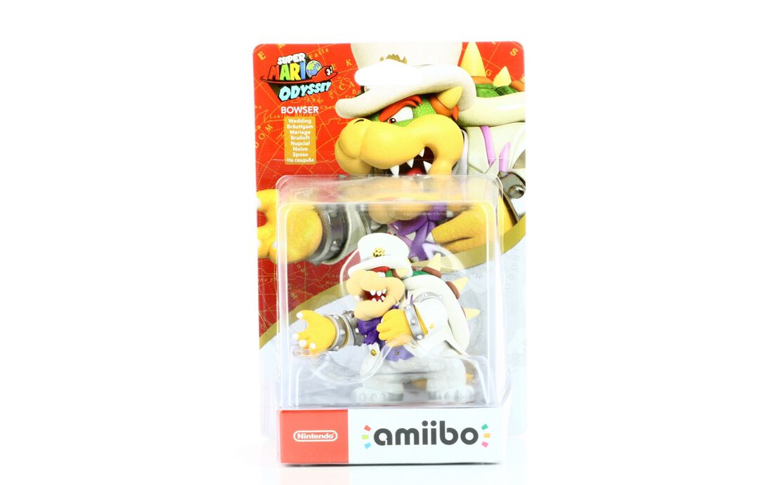 Figurine Amiibo Super Mario Bowser Tenue De Mariage
