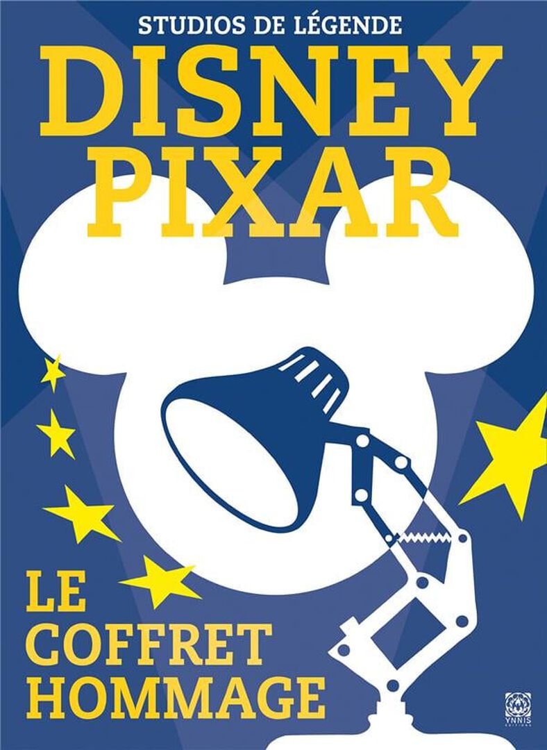 Coffret | Disney | Coffret 2 Livres Hommage Disney Et Pixar