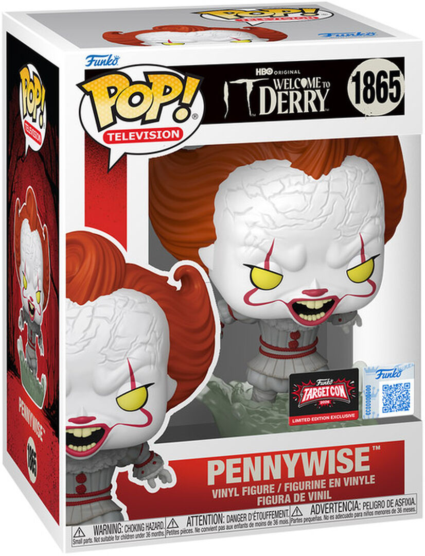 Figurine Funko Pop! N&deg;1865 | Welcome To Derry | Pennywise