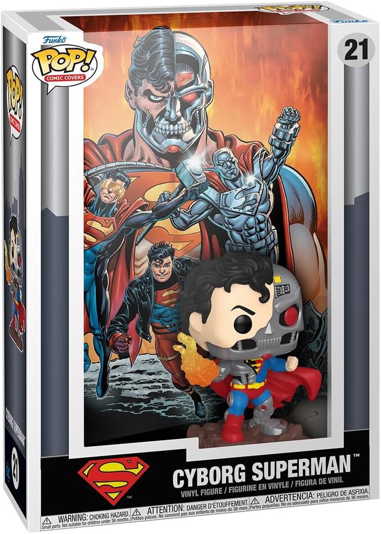Figurine Funko Pop! N&deg;21 | Dc | Cyborg Superman