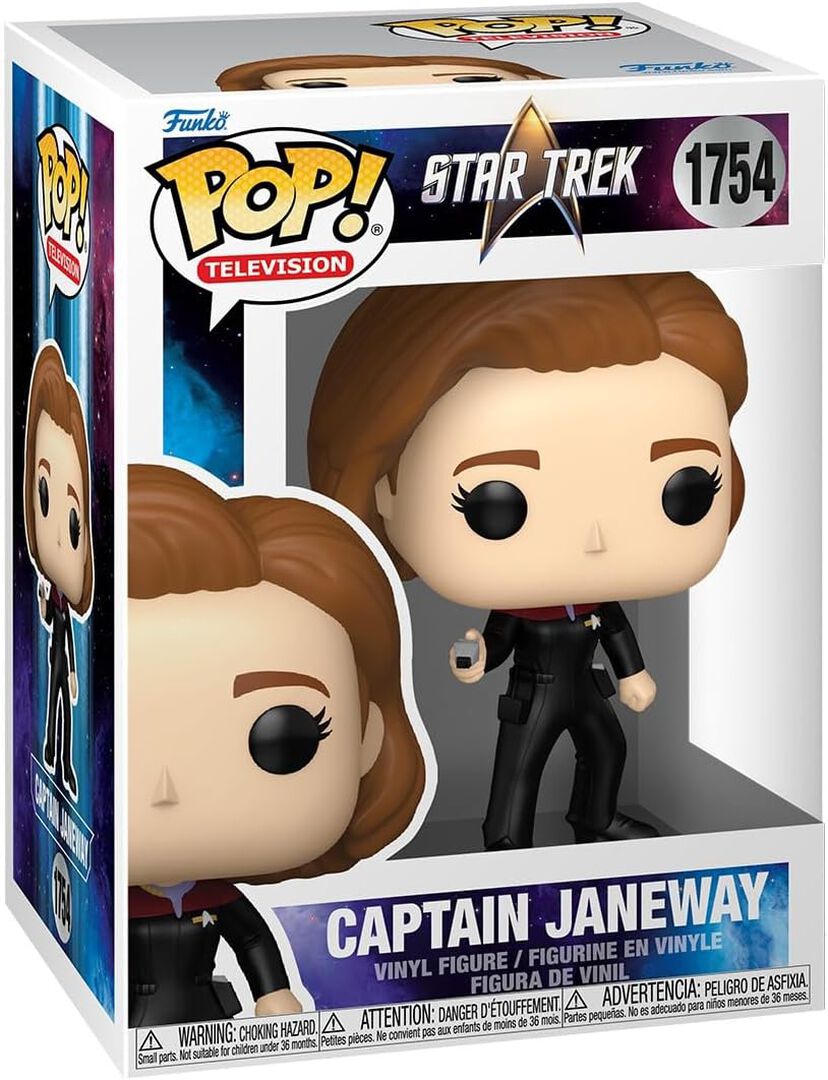 Figurine Funko Pop! N&deg;1754 | Star Trek Voyager | Capt. Janeway