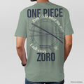 Tshirt | One Piece | Zoro Vert De Gris | Taille S thumb 1