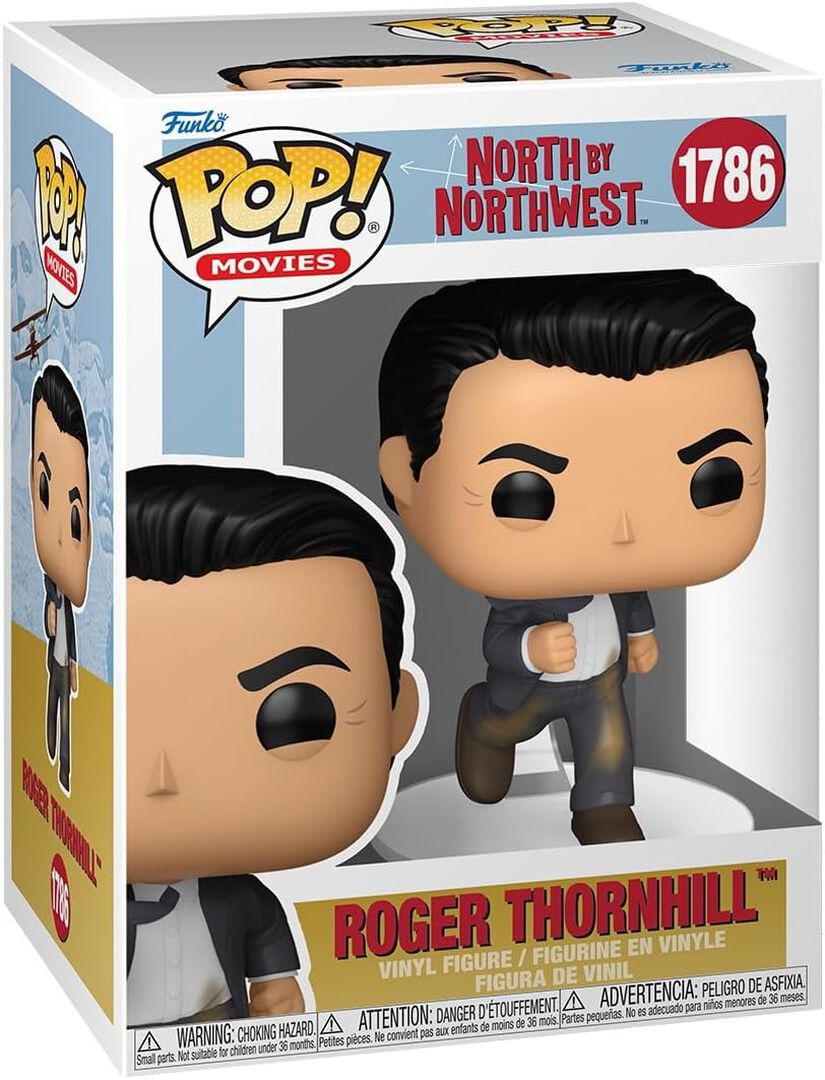 Figurine Funko Pop! N&deg;1786 | La Mort Aux Trousses | Roger Hill