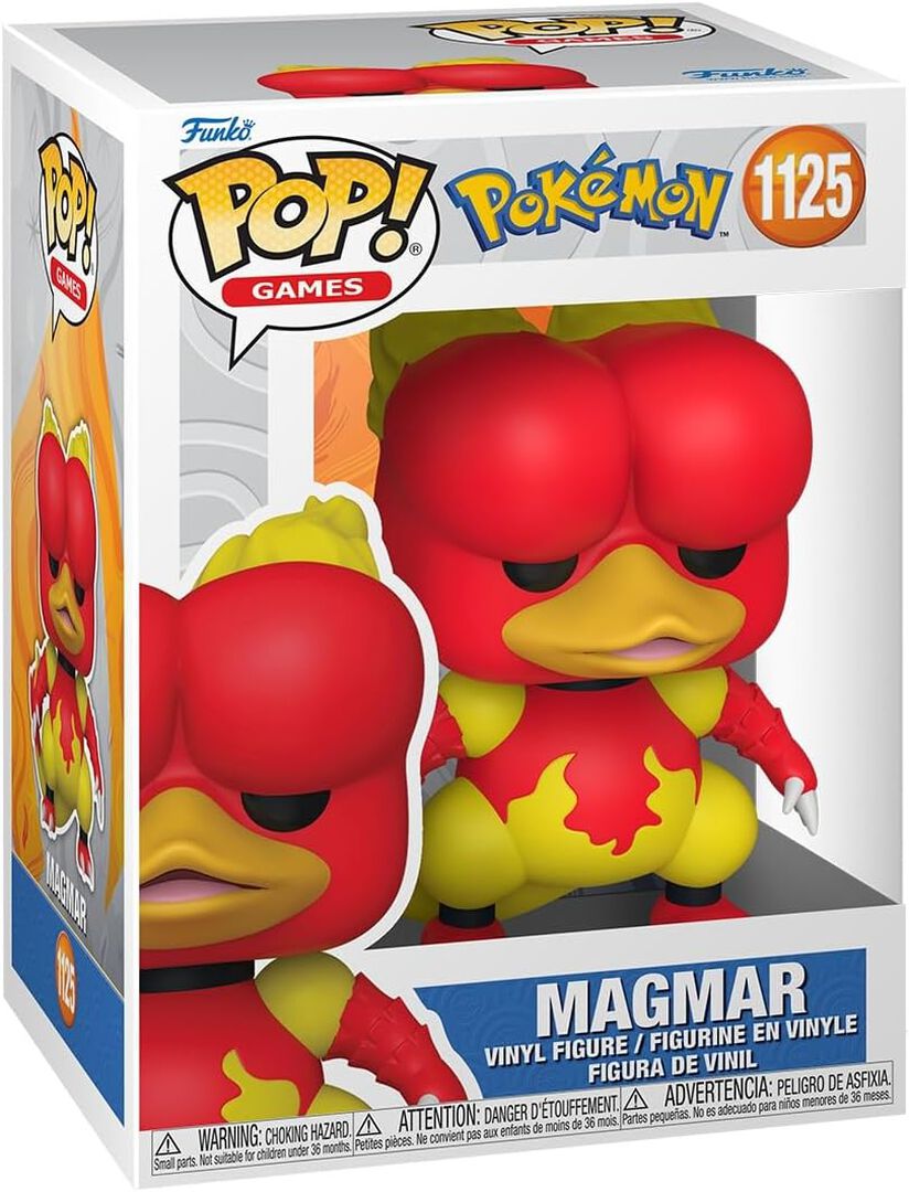 Figurine Funko Pop! N&deg;1125 | Pokemon | Magmar