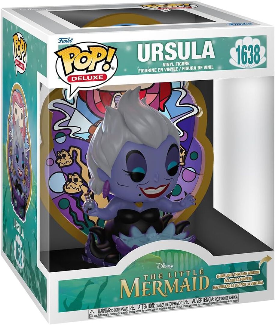 Figurine Funko Pop! Deluxe | Disney | Petite Sirene | Ursula (verre)