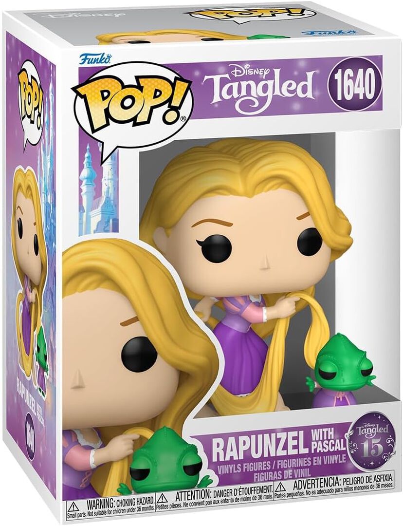 Figurine Funko Pop! N&deg;1640 | Raiponce | S2 Raiponce Et Pascal