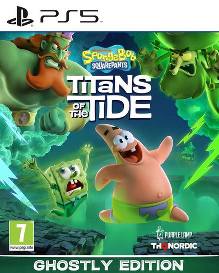 Bob L'eponge Les Titans Des Mar&eacute;es Ghostly Edition