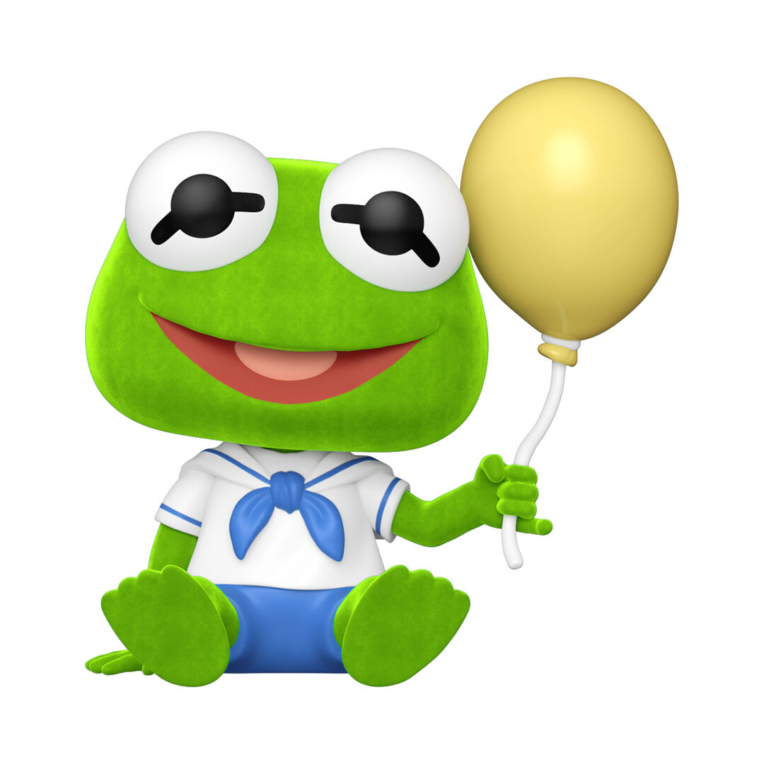 Figurine Funko Pop!  | Muppet Babies | Baby Kermit (velour)