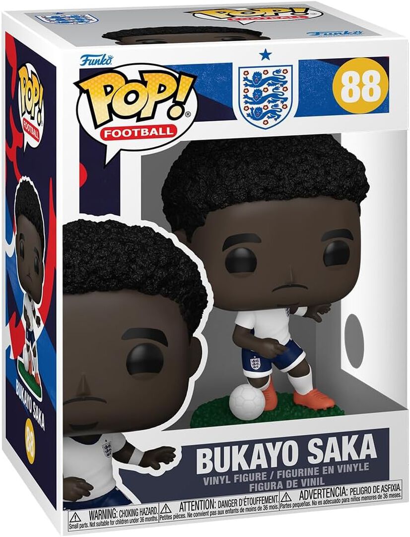 Figurine Funko Pop! | England Men's Soccer Team | Bukayo Saka
