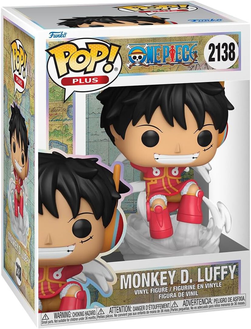Figurine Funko Pop! Plus N&deg;2138 | One Piece | Luffy (egghead)