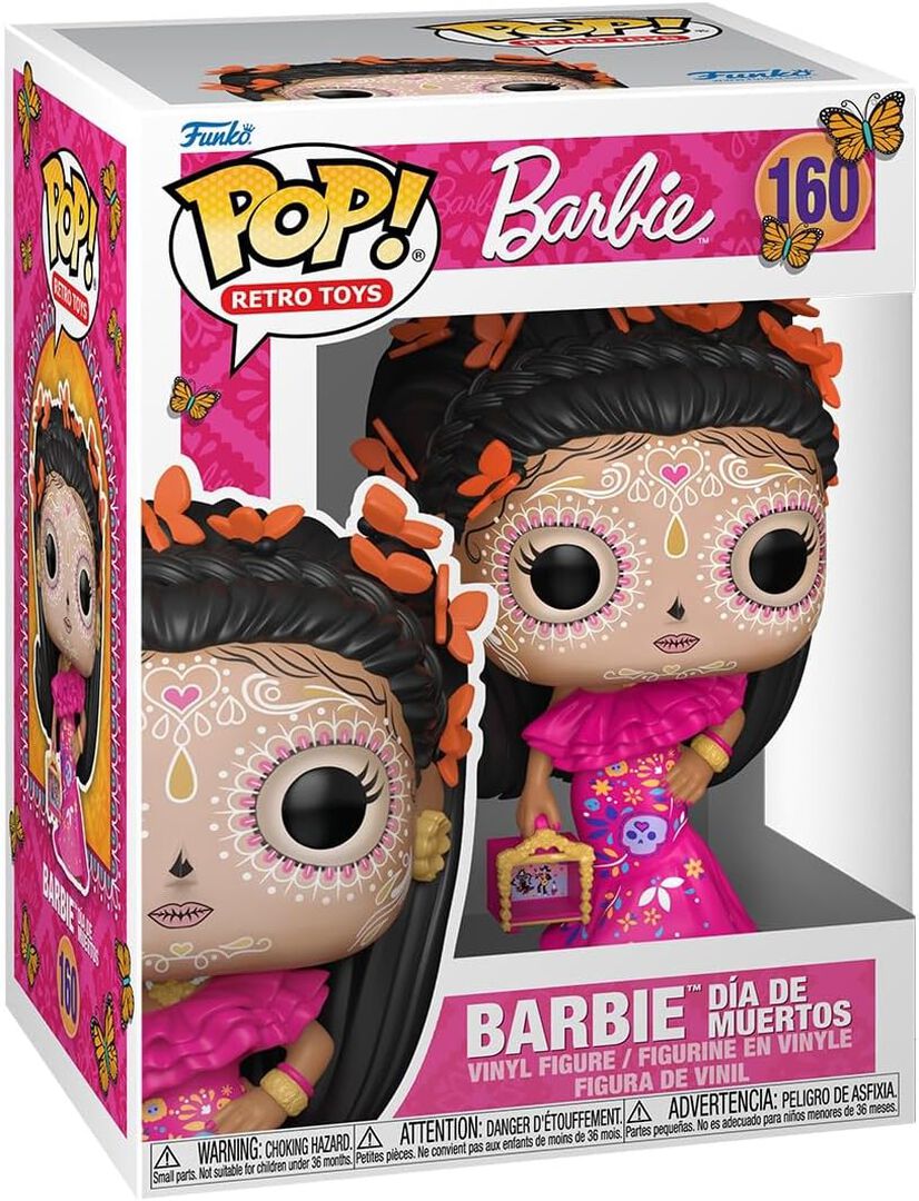 Figurine Funko Pop! N&deg;160 | Barbie | Dia De Los Muertos Barbie