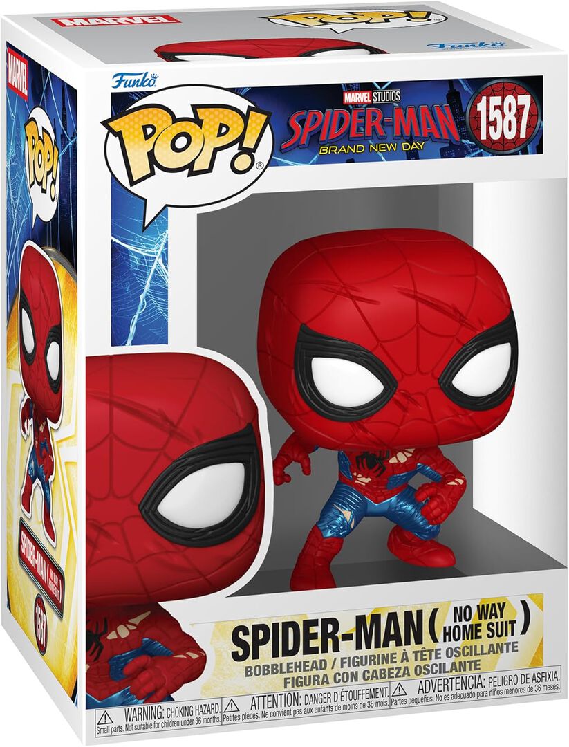 Figurine Funko Pop! N&deg;1587 | Spider-man Brand New Day | Spider-man