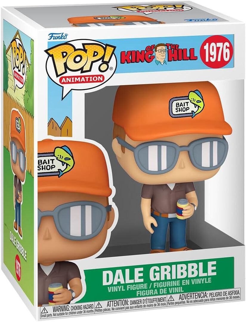 Figurine Funko Pop! N&deg;1976 | King Of The Hill | Dale Gribble