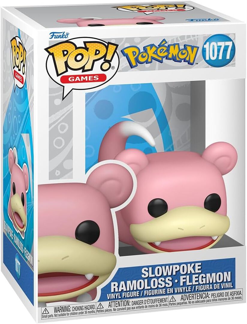 Figurine Funko Pop! N&deg;1077 | Pokemon | Ramoloss (slowpoke)