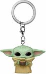 Porte-cles Funko Pop! - Star Wars - Mandalorian- Child W/cup
