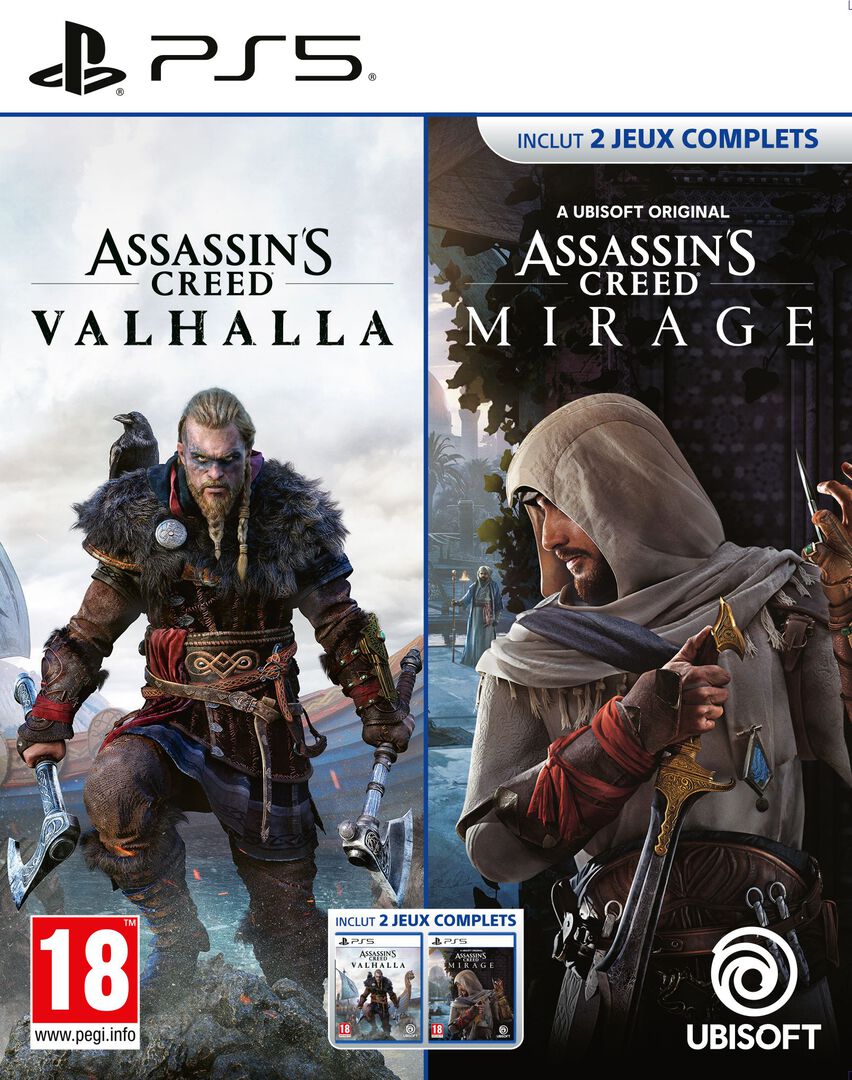 Compil Assassin's Creed Valhalla + Ac Mirage | Occasion