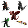 Figurine Candy Toys - Godzilla - Godzilla Striking Encyclopedia New Challenger