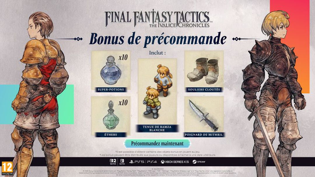 Final Fantasy Tactics The Ivalice Chronicles | Occasion