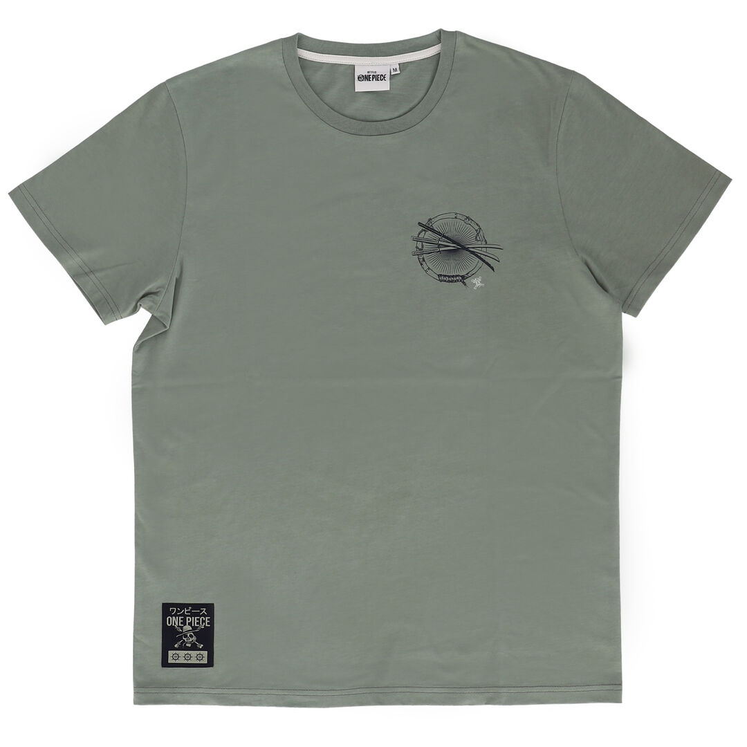 Tshirt | One Piece | Zoro Vert De Gris | Taille S