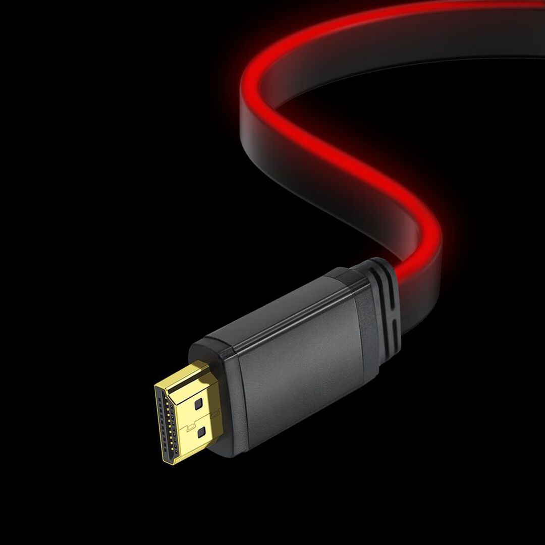 Cable Hdmi 8k | 2 Metres Rouge | Oniverse