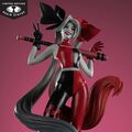 Statue | Harley Quinn Red White & Black By Alex Garner | Dc Direct | Mcfarlane thumb 6