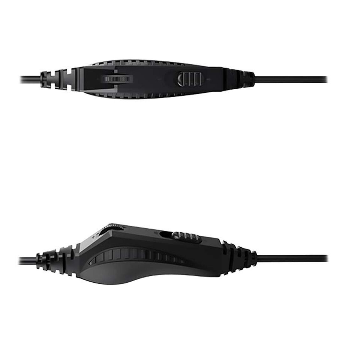 Casque Gaming Spectra Led Rgb + Rallonge Usb & Prise Jack