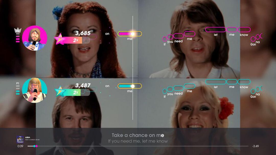 Let's Sing Presents Abba + 2 Micros