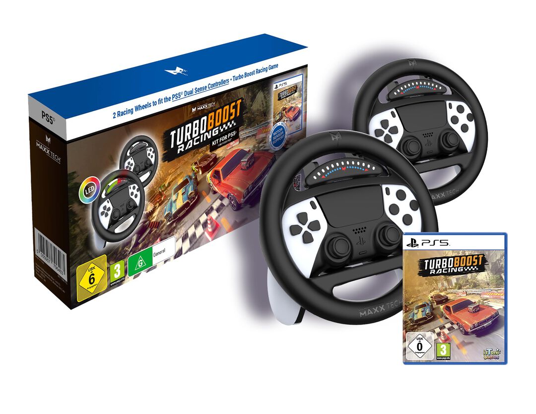 Turbo Booster Racing Kit (volants + Jeu )