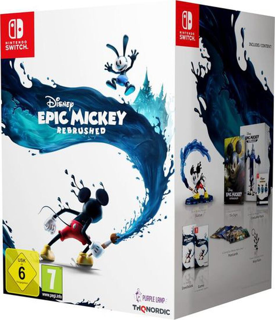 Disney Epic Mickey Rebrushed Collector's Edition