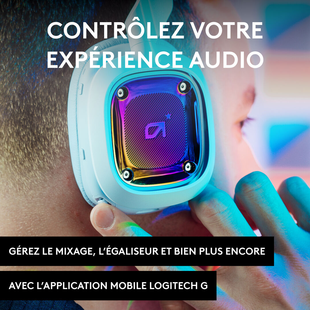 Casque Astro A30 | White/purple -ps5