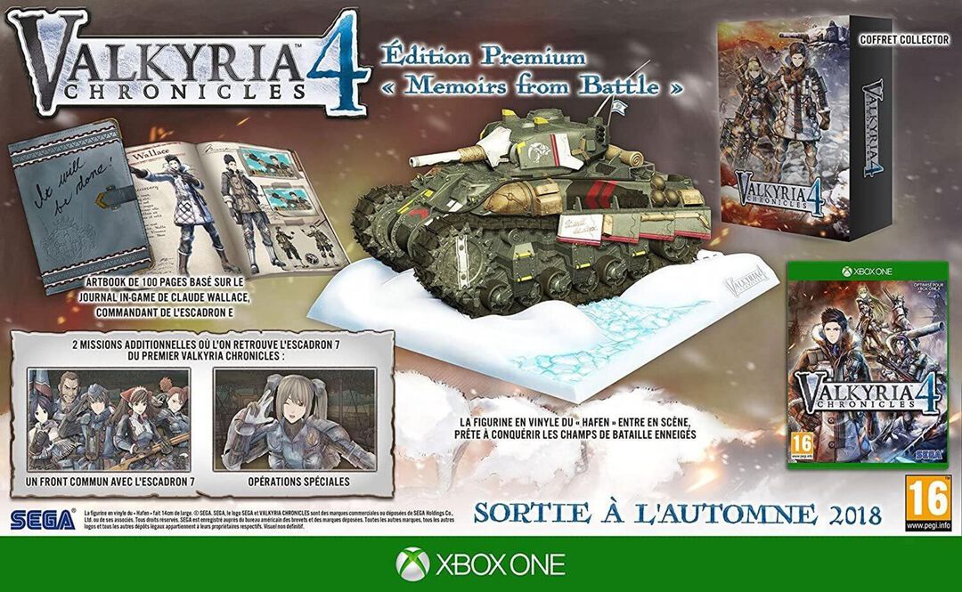 Valkyria Chronicles 4 Edition Premium Memoirs From Battle