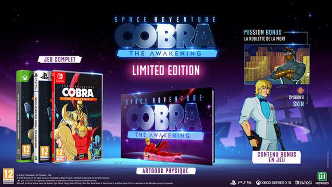Space Adventure Cobra The Awakening Limited Edition