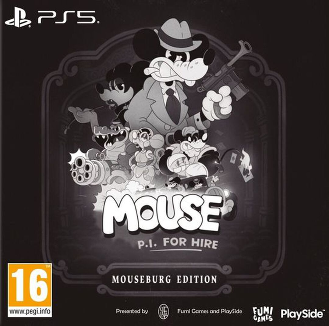 Mouse P.i. For Hire Mouseburg Edition