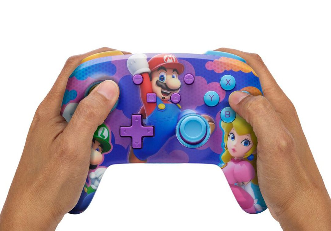 Manette Sans Fil | Mario+luigi+peach