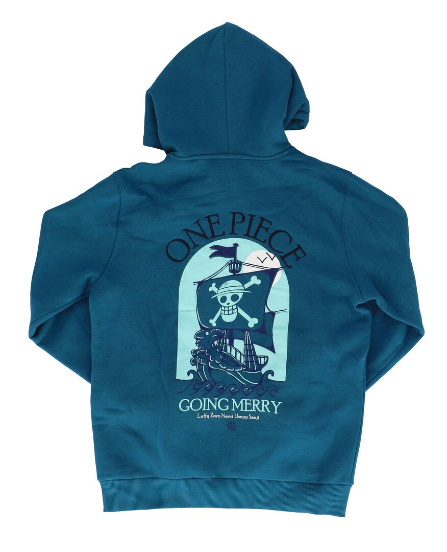 Sweat | One Piece | Hoodie Vogue Merry Bleu &eacute;meraude -taille S