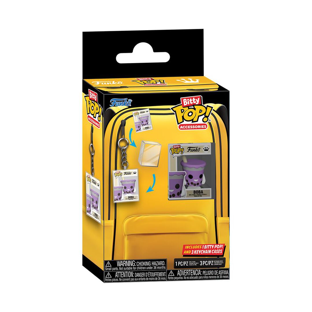 Figurine Funko Bitty Pop! | Wearables | Porte-clef 4pcs